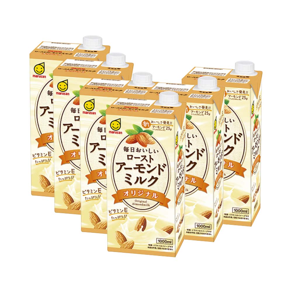 Combo 6 hộp sữa hạnh nhân Marusan Original 1000ml