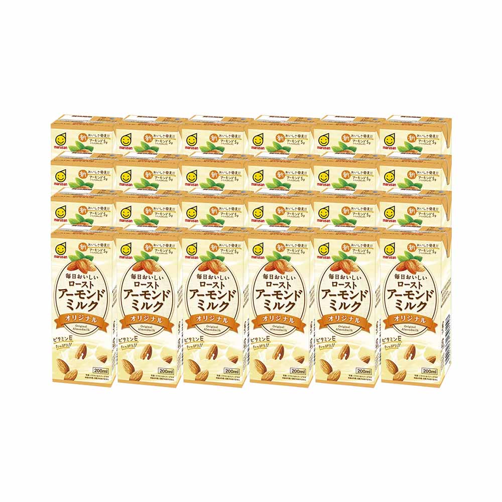 Combo 24 hộp sữa hạnh nhân Marusan Original 200ml