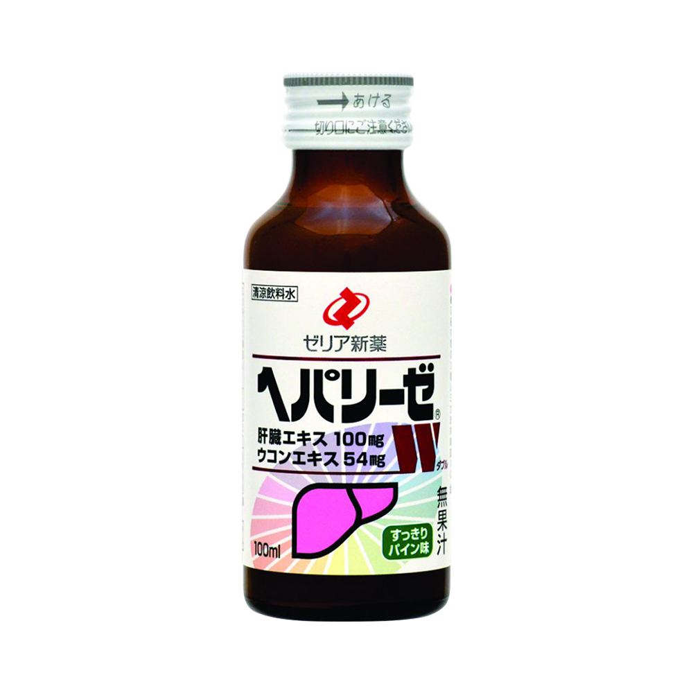 Nước uống giải độc gan Zeria Hepalyse W Nhật Bản (Hộp 10 chai x 100ml)