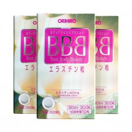 Combo 3 Viên uống hỗ trợ nở ngực Orihiro BBB Best Body Beauty 300 viên