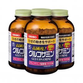 Combo 3 hộp viên uống bổ xương khớp Glucosamine Orihiro 900 viên (Chính hãng)