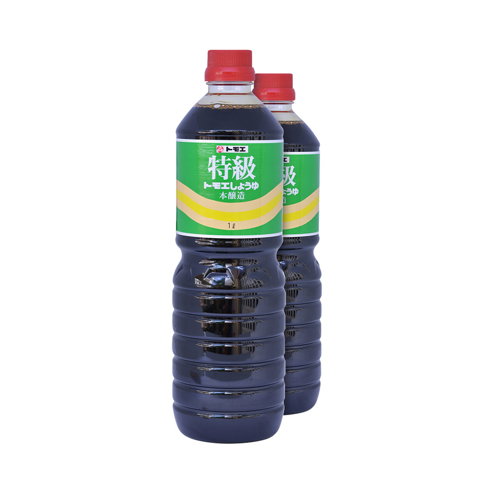 Combo 2 chai nước tương Bell Foods Tomoe 1L