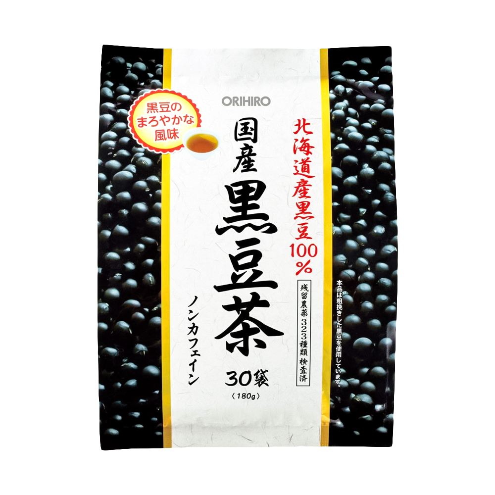 Trà đậu đen hỗ trợ thanh lọc cơ thể làm đẹp da Orihiro (6g x 30 gói)