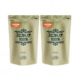 Combo 2 gói tảo xoắn Spirulina Japan Algae 2400 viên