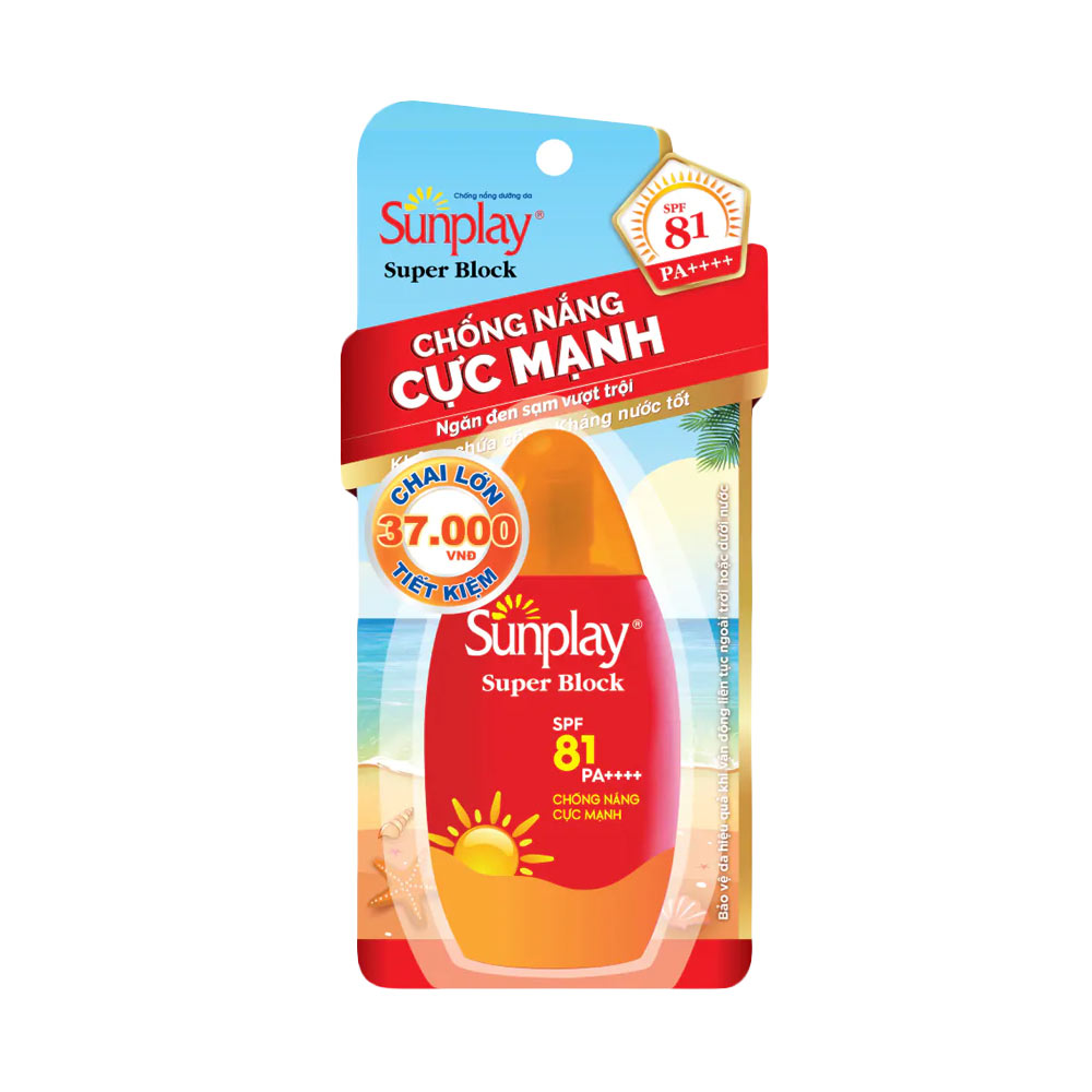 Sữa chống nắng Sunplay Super Block SPF 81/PA++++ 70g