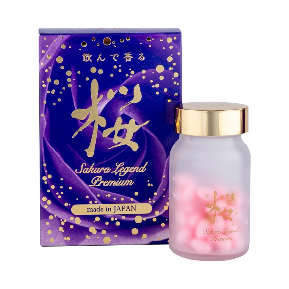 Viên uống tỏa hương cân bằng nội tiết Sakura Legend Premium 60 viên