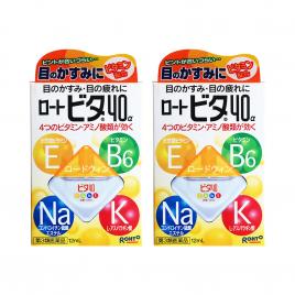 Combo 2 hộp nước nhỏ mắt Rohto Vitamin Rotovita Nhật Bản 12ml