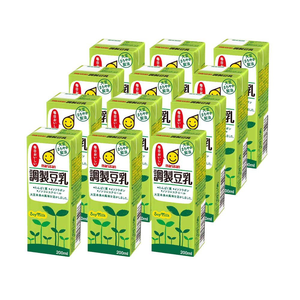 Combo 12 hộp sữa đậu nành Marusan 200ml