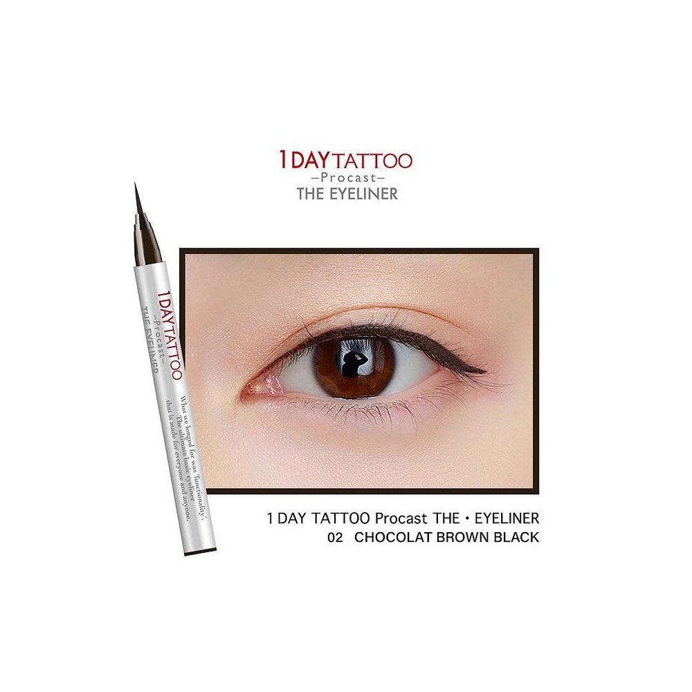 Bút vẽ viền mắt K-Palette 1Day Tatoo Procast The Eyeliner 0.5ml