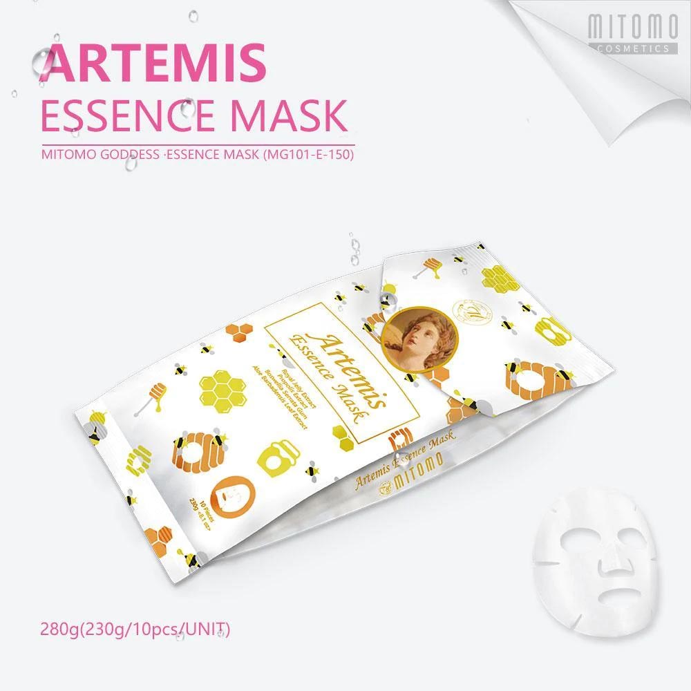 Mặt nạ Mitomo Goddess Artemis Essence Mask 10 miếng (Nội địa Nhật)