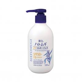 Sữa dưỡng thể chống nắng Hatomugi UV Milky Gel Kumano SPF50+/PA++++ 250ml