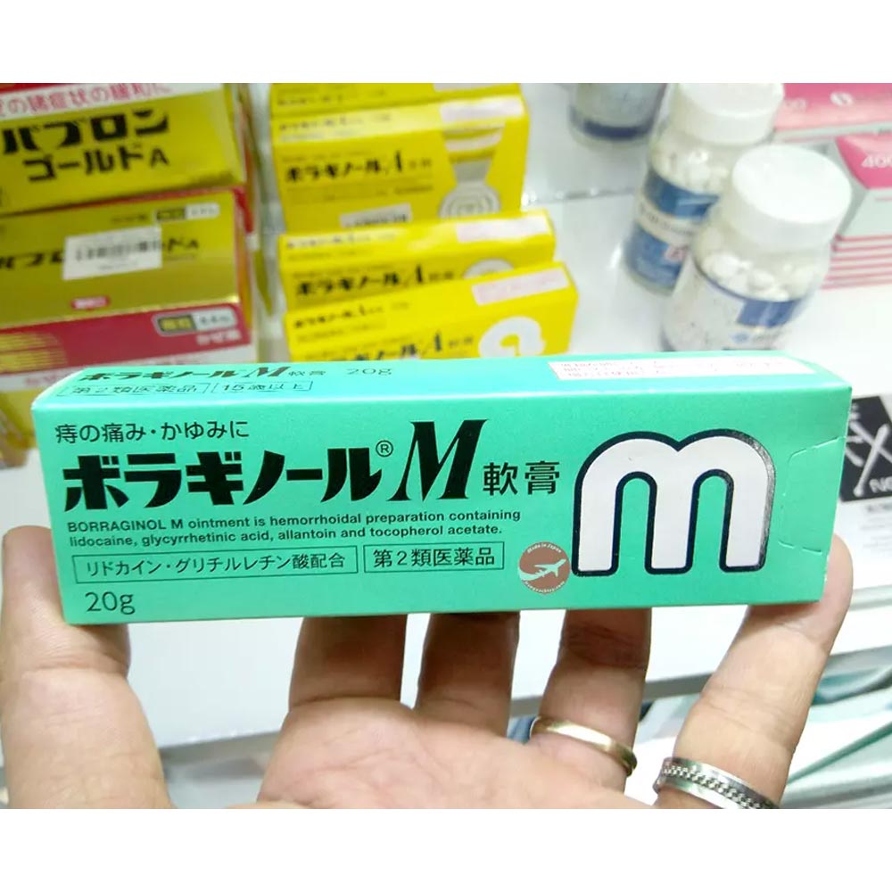 Kem bôi chữ M Borraginol của Nhật (Dành riêng cho phụ nữ mang thai)