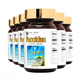 Combo 6 hộp Viên uống Fine Japan Fucoidan 30 viên