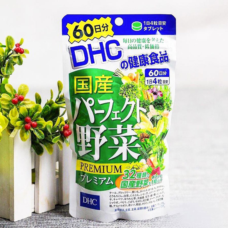 Combo 3 Viên uống rau củ DHC Nhật Bản 240 viên