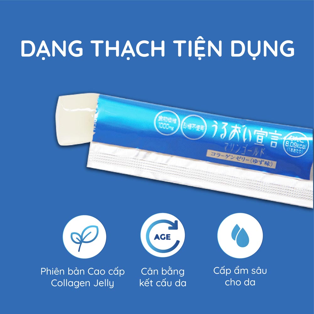 Thạch Collagen Aishitoto Jelly Premium 30000mg 30 thanh