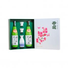 Hộp quà Rượu hoa anh đào Sake Nishi no Seki Nigori 720ml