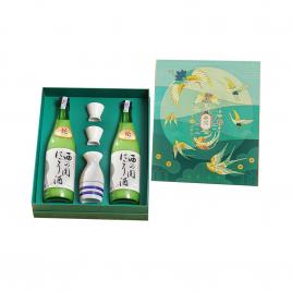 Hộp quà Rượu hạc xanh Sake Nishi no Seki Nigori 720ml