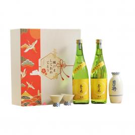 Hộp quà rượu Junmai Ginjo Shukon 720ml 