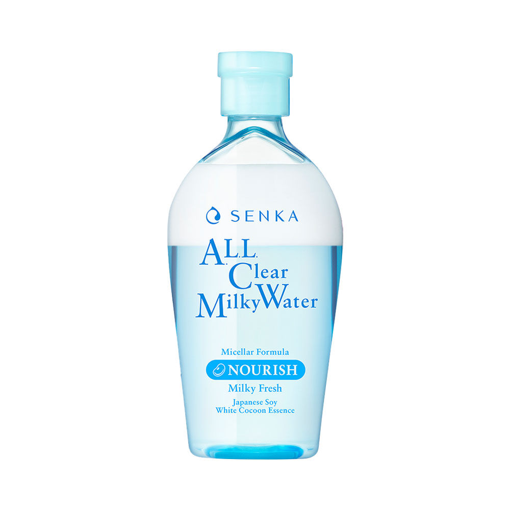Nước sữa tẩy trang 2 lớp Senka All Clear Milky Water 230ml