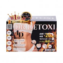 Viên uống giảm cân thải độc Dr Detoxi 4D Diet Supple 30 gói