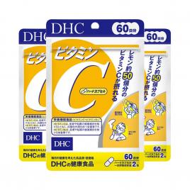 Combo 3 gói viên uống bổ sung Vitamin C DHC 120 viên