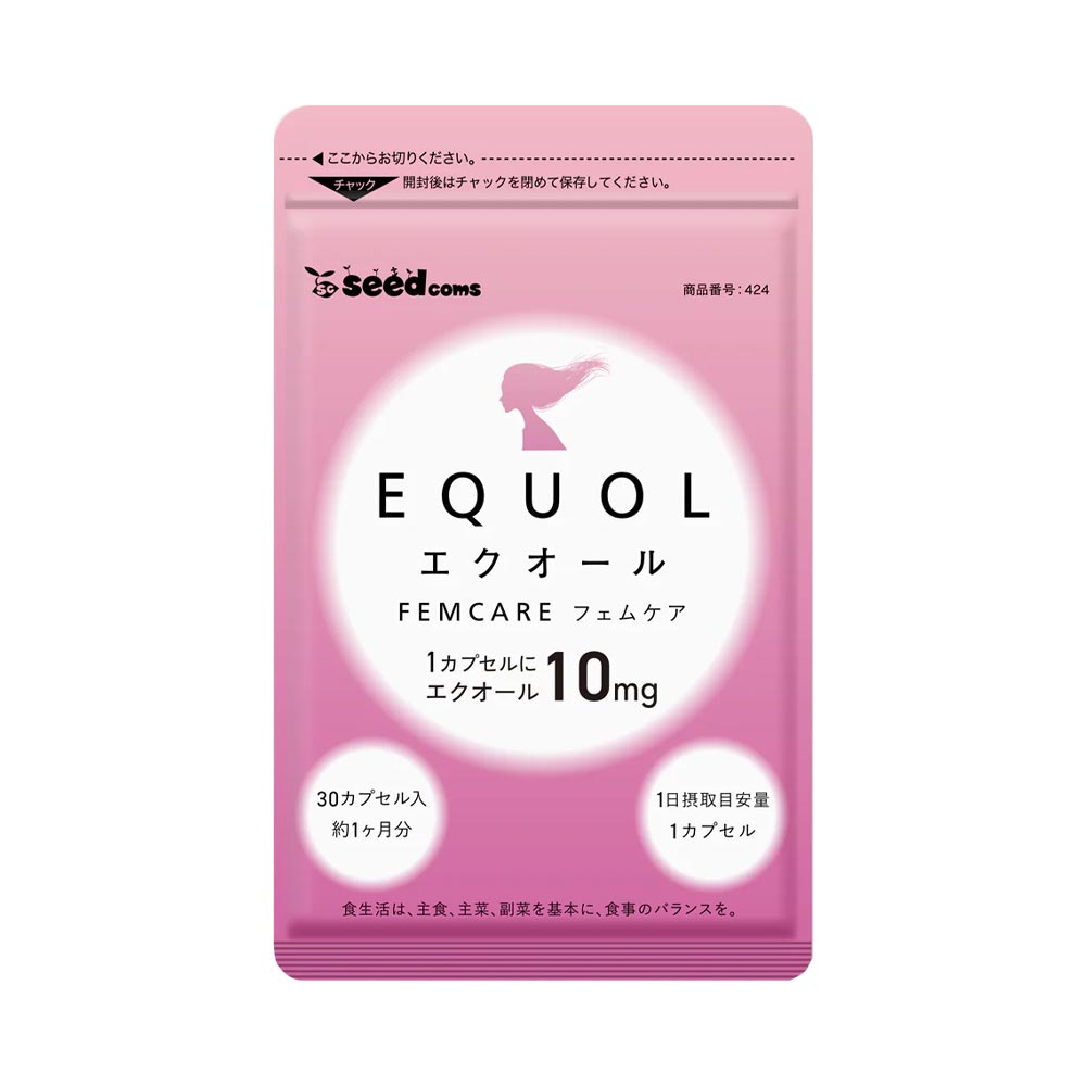 Viên uống cân bằng nội tiết tố nữ Seedcoms Equol 30 viên (30 ngày)