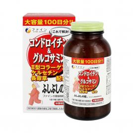 Viên Uống Hỗ Trợ Xương Khớp Glucosamine và Chondroitin Fine Japan Hộp 1500 Viên