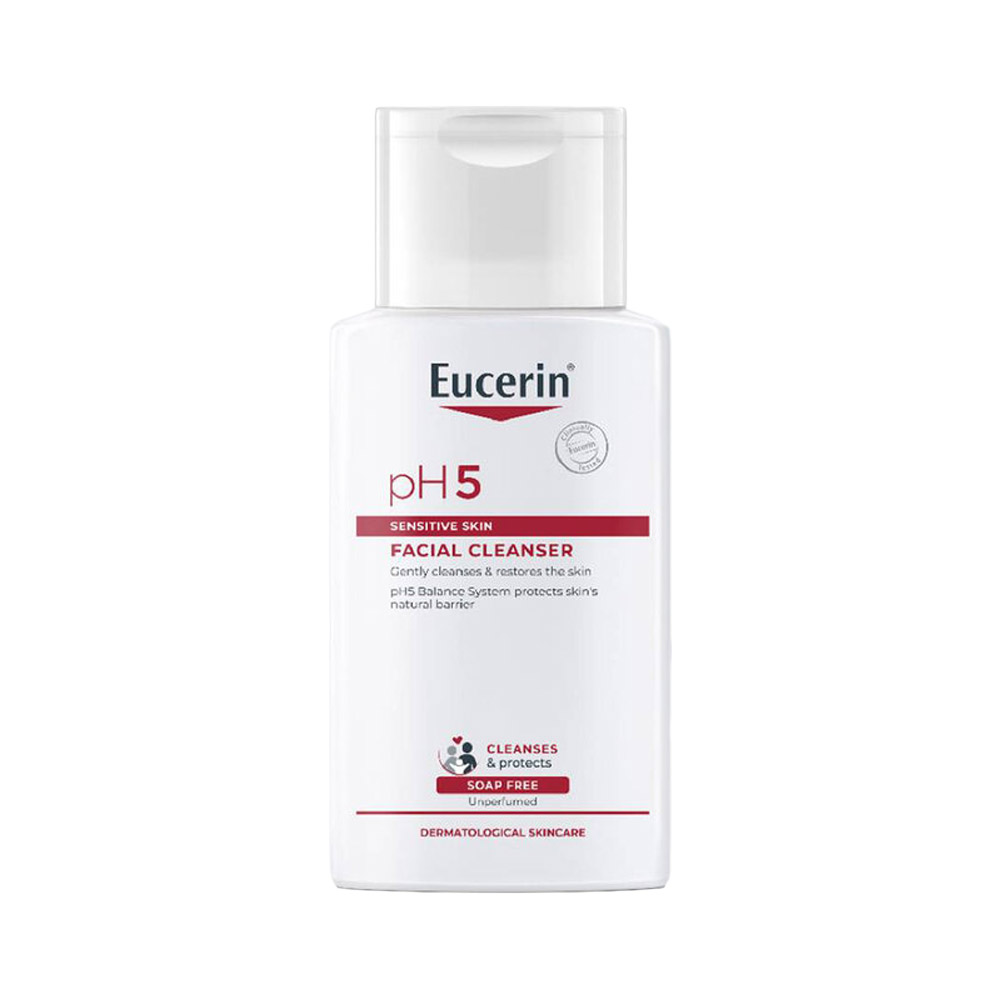 Sữa rửa mặt dành cho da nhạy cảm Eucerin pH5 Facial Cleanser 100ml/400ml