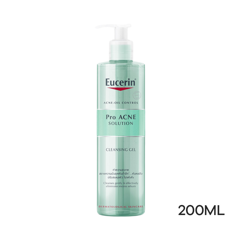 Gel rửa mặt cho da nhờn mụn Eucerin Pro Acne Cleansing 75ml/200ml/400ml
