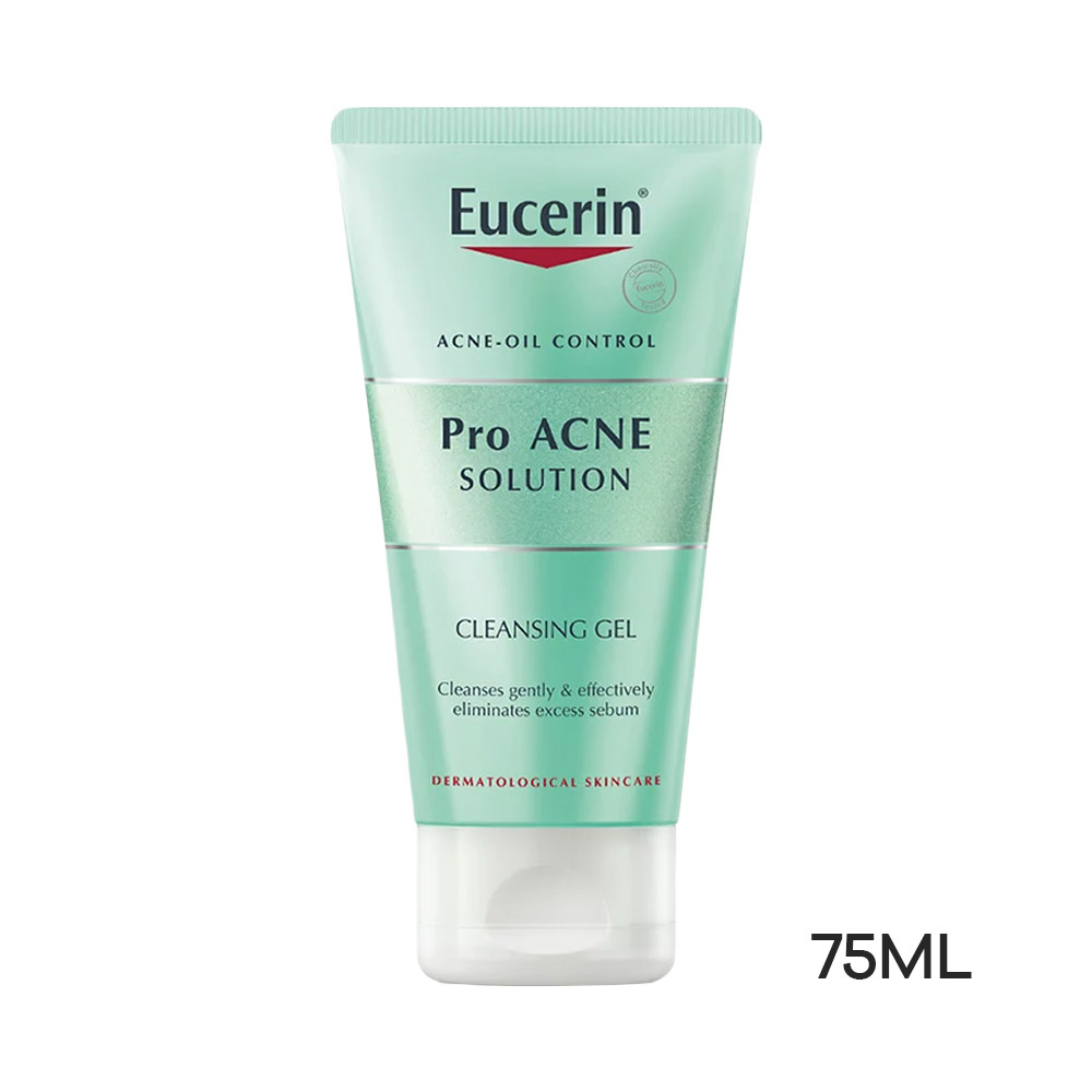 Gel rửa mặt cho da nhờn mụn Eucerin Pro Acne Cleansing 75ml/200ml/400ml
