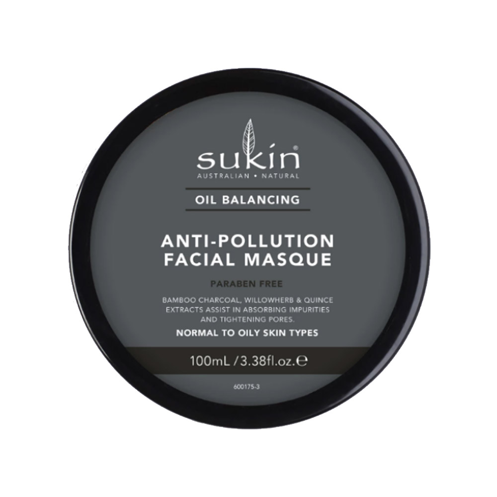 Mặt nạ cân bằng dầu Sukin Oil Balancing Anti-Pollution Facial Masque 100ml