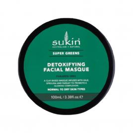 Mặt nạ đất sét thải độc da Sukin Super Greens Detoxifying Facial Masque 100ml