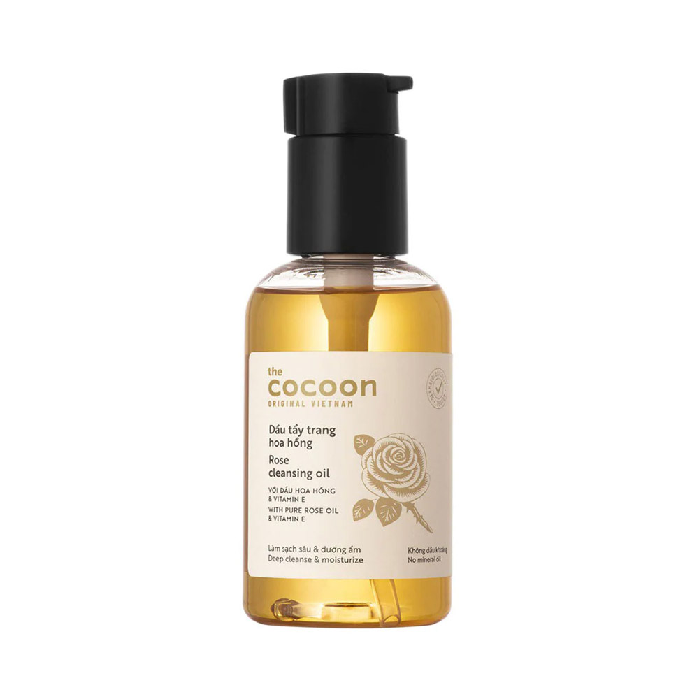 Dầu tẩy trang hoa hồng Cocoon Rose Cleansing Oil 140ml