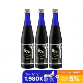 Combo 3 chai nước uống tinh chất nhau thai Placenta 82x Sakura Premium 450.000mg 500ml