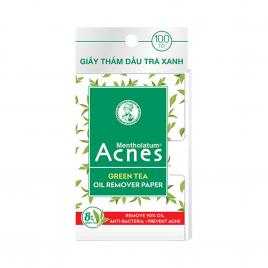 Giấy thấm dầu trà xanh Acnes Green Tea Oil Remover Paper 100 tờ