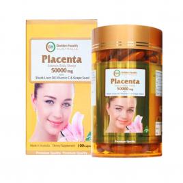 Viên uống nhau thai cừu Úc Golden Health GH Placenta Baby Sheep 50.000mg 100 viên