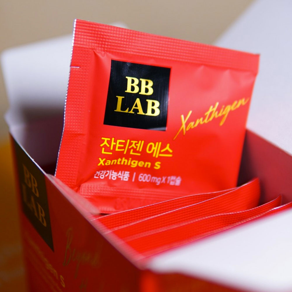 Viên uống hỗ trợ giảm cân ban đêm BB Lab Xanthigen S 14 Gói