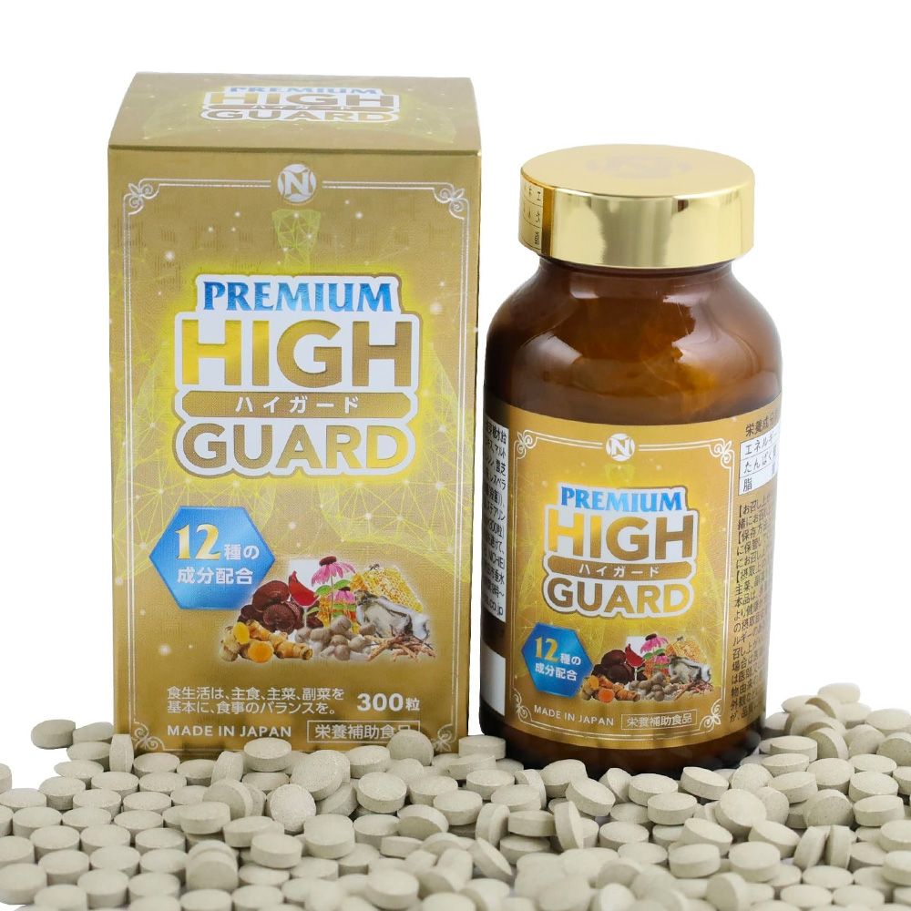 Viên uống bổ phổi Nichiei Bussan Nano Premium High Guard 300 viên 