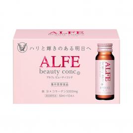 Nước uống Collagen trắng da và chống lão hóa ALFE Beauty Conc (Hộp 10 chai x 50ml)