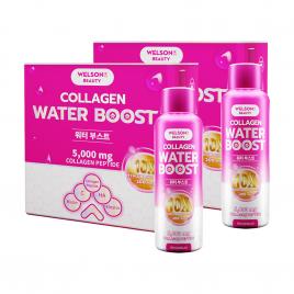 Combo 2 hộp nước uống Welson Beauty Collagen Water Boost (Hộp 6 chai x 50ml)