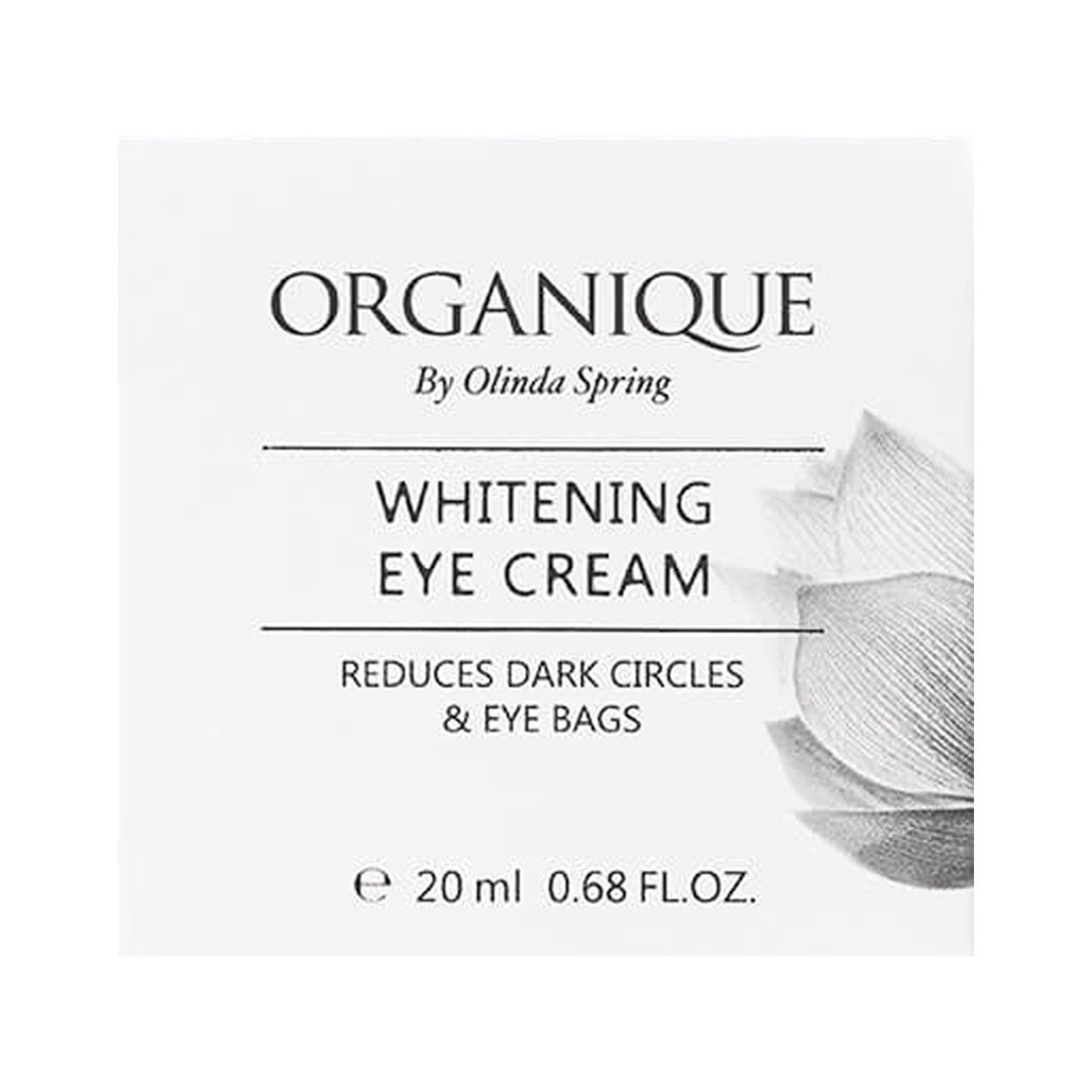 Kem mắt dưỡng trắng giảm quầng thâm quầng Organique Whitening Eye Cream 20ml