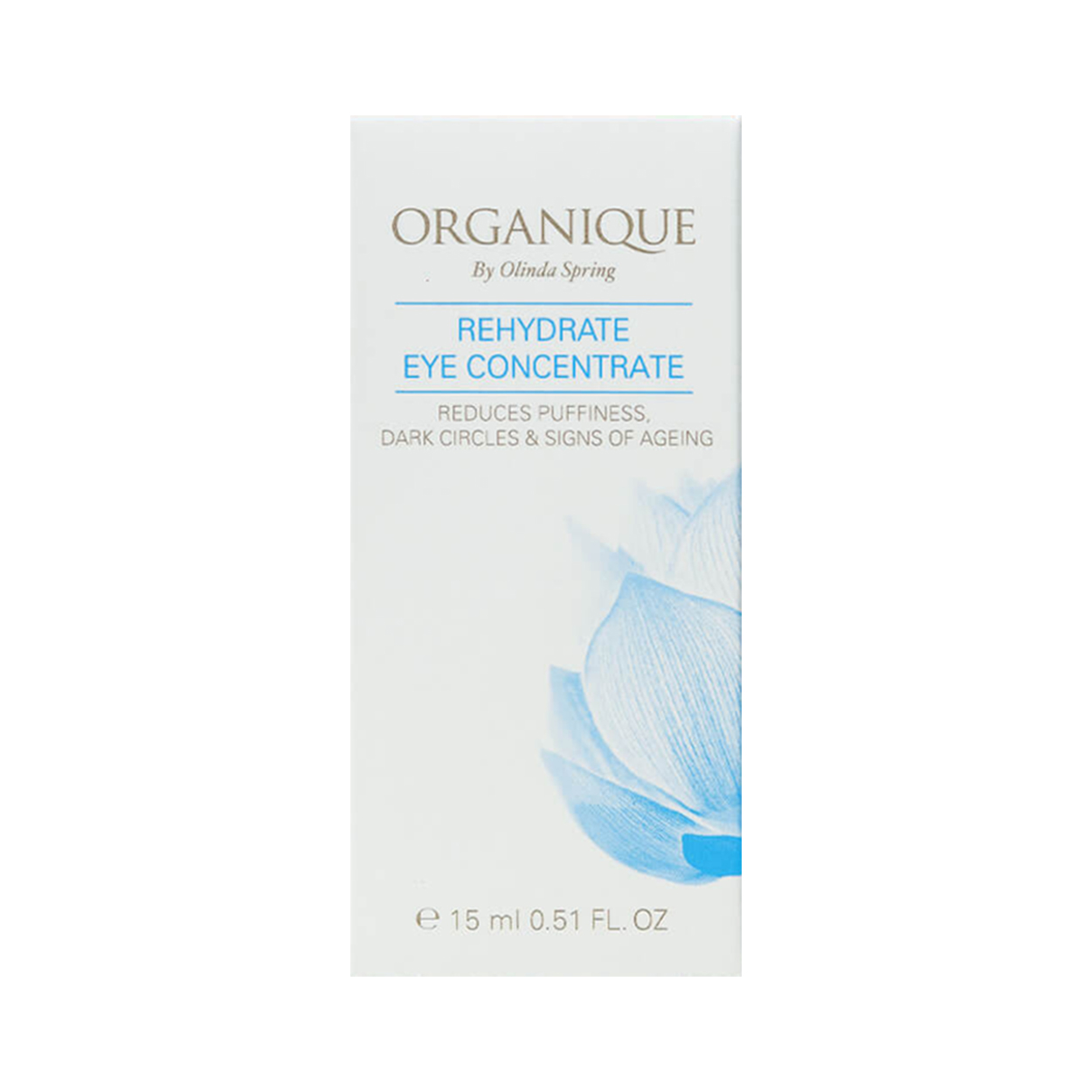 Kem mắt dưỡng ẩm, giảm bọng mắt Organique Rehydrate Eye Concentrate 15ml