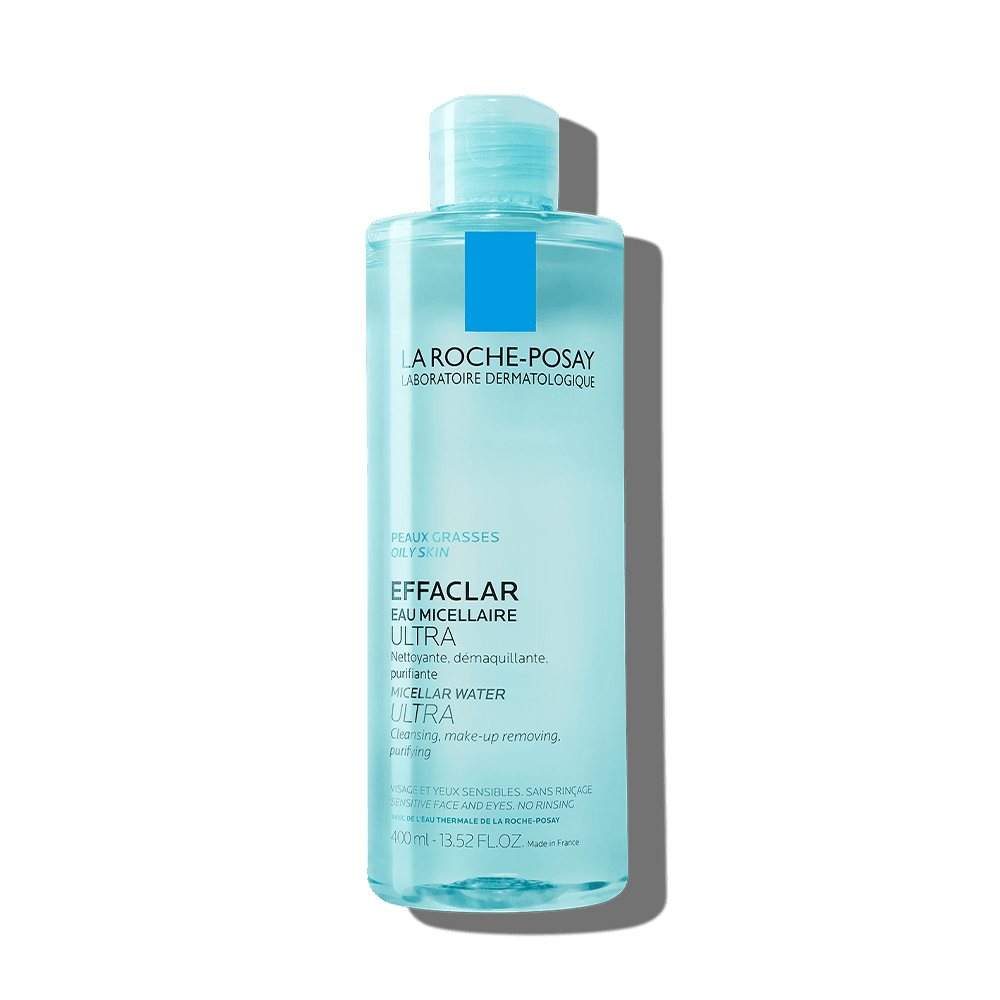 Nước tẩy trang dành cho da dầu mụn, da nhạy cảm La Roche-Posay Micellar Water Ultra Oily Skin 100ml/200ml/400ml