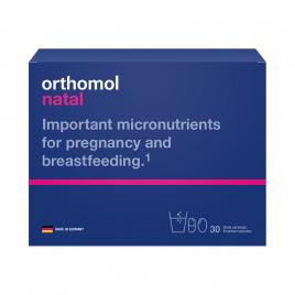 Thực phẩm bổ sung Vitamin khoáng chất cho mẹ bầu Orthomol Natal Đức (Hộp 30 ngày)