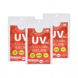 Combo 3 gói viên uống chống nắng nội sinh UV Plus+ Block100 45 viên (Nội địa)