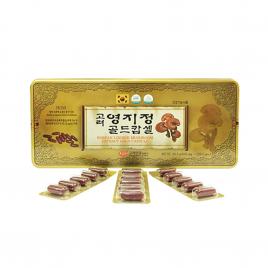 Viên chiết xuất nấm linh chi Hàn Quốc Ginseng House (Hộp 120 viên x 830mg)