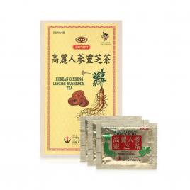 Trà nhân sâm Linh chi Hàn Quốc Ginseng House (Hộp 100 gói x 3g)