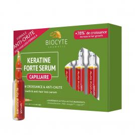 Tinh chất tăng cường mọc tóc Biocyte Keratine Forte Serum (Hộp 5 ống x 90ml)