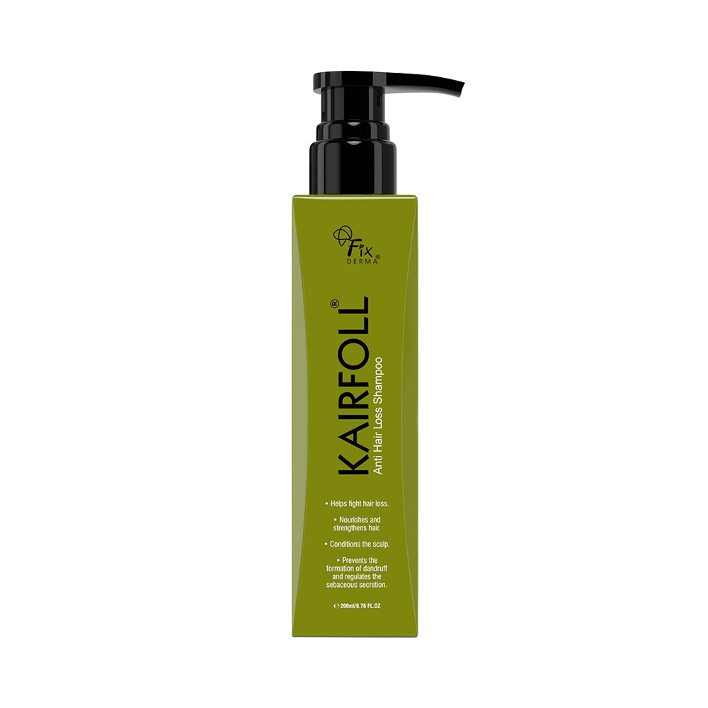 Dầu Gội Giảm Rụng Tóc, Sạch Gàu Fixderma Kairfoll Anti Hair Loss Shampoo 200ml