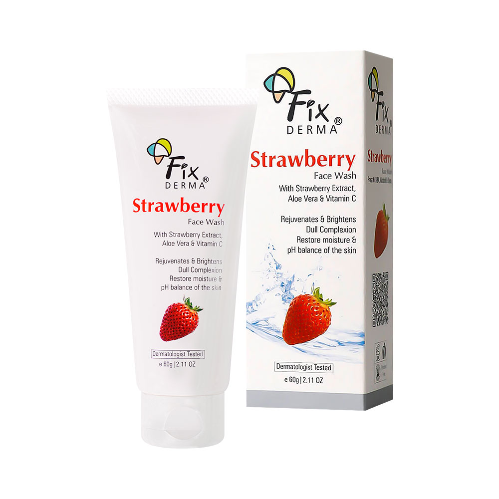  Sữa Rửa Mặt Dâu Tây Fixderma Strawberry Face Wash 60g